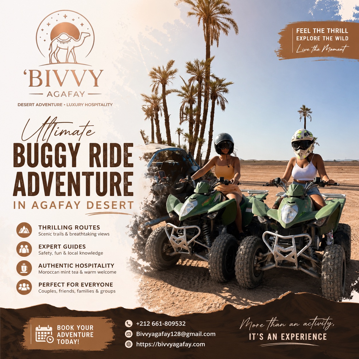 Buggy Ride Adventure in Agafay Desert